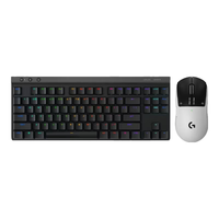 罗技 GPW5+G515 TKL 无线轻量化 黑色 L轴 游戏鼠标键盘套装