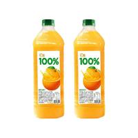 汇源 100%橙汁混合果汁 2L*2瓶
