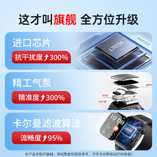 HKZA S101 ECG心电图 顶配黑 蓝牙版 智能手表
