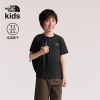 THE NORTH FACE 儿童速干短袖T恤 宇宙黑 140