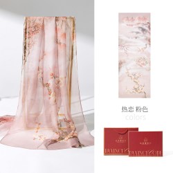 达芬奇密码 女士真丝丝巾 MS20260203-32 180cm