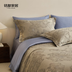 MIDO HOUSE 100支全棉提花四件套 旧梦花痕 1.5m床单款
