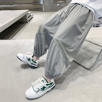 狮捷犀牛 男童夏季薄款防蚊运动长裤