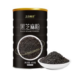 五谷畅享 黑芝麻粉 400g 罐装