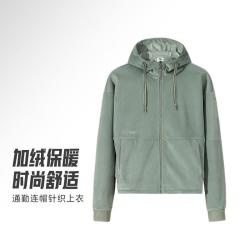安踏 秋冬 通勤连帽 针织运动休闲 上衣女