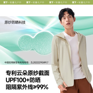 PLUS会员、今日必买：蕉下 upf100+女士凉感冰丝防晒服男女同款透气防晒衣外套AL669（3色可选）