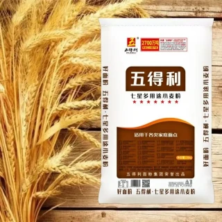 五得利 七星多用途小麦粉25kg水饺包子馒头家用商用通用