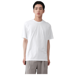 無印良品 MUJI 男士T恤 L 白色