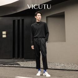 威可多 男士牛仔长裤