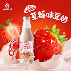 VAMINO 草莓味豆奶 300ml*6瓶