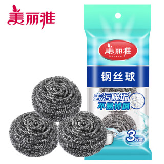美丽雅 不易生锈 钢丝球 钢丝球1包
