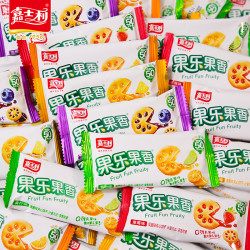 嘉士利 果乐果香夹心饼干 100g*3+30g*2 混合5包