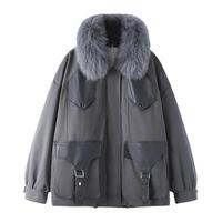 年轻岁月 保暖性 女士羽绒服 狐狸毛领