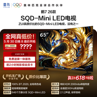 雷鸟 鹤7系列 26款 65R79A 液晶电视 65英寸 4K 普通挂架送装一体