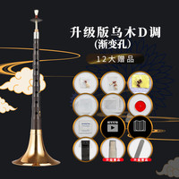 新艺 xinyi 新艺 乌木D调黄碗唢呐 乐器全套初学者入门