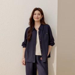 纤莉秀 大码女装慵懒宽松轻薄开衫胖mm春装款