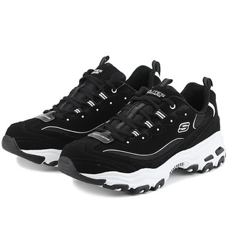 斯凯奇（Skechers）男鞋D'LITES系列时尚绑带运动鞋52675 52675/BLK 44