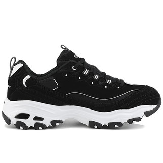 斯凯奇（Skechers）男鞋D'LITES系列时尚绑带运动鞋52675 52675/BLK 44