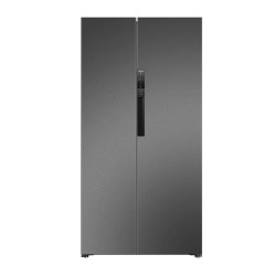 美菱 BCD-620WPCX 风冷对开门冰箱 620L 典雅灰