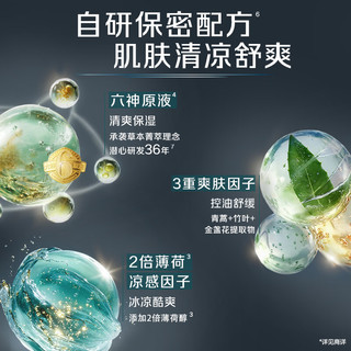 六神清爽香氛沐浴露山尖定松410g