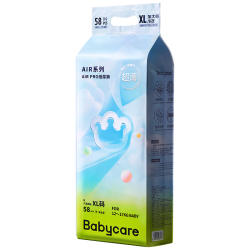 babycare Air pro纸尿裤 L66片 加量装