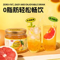 福事多 麦卢卡蜂蜜双柚果茶 500g 瓶装