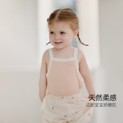 巴厘小猪 竹纤维女童背心（多色可选）