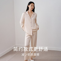 悦己主义、PLUS会员：金三塔 真丝女士睡衣套装 重磅19姆米