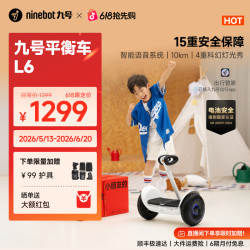 九号 L6 电动平衡车 儿童双轮平行车
