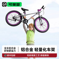 Cakalyen 铝合金电镀镜面绝绝紫儿童自行车3-6-12岁小孩单车