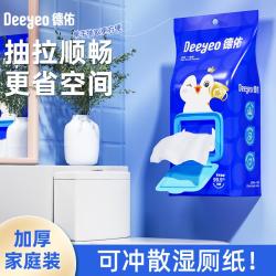 德佑 湿厕纸 洋甘菊家庭实惠装 80片*6包