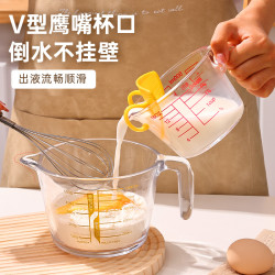 弘珠 玻璃量杯 微波炉耐高温刻度杯 500ml