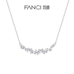 范琦 紫藤花系列微笑项链 21cm SN00998W000