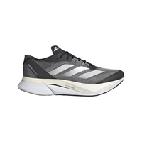 阿迪达斯 ADIZERO BOSTON 12 玻纤柱竞训跑鞋 深灰黑银白 40.5