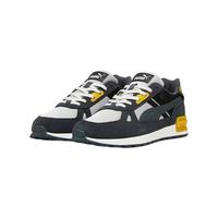 PUMA GRAVITON 复古网面透气 灰色深灰亮黄 37.5 休闲运动鞋
