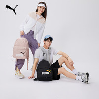  PUMA/彪马 大容量 双肩包 黑色-白-亮黄色-05