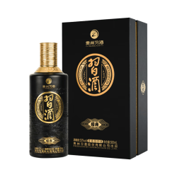 习酒 经典黑金 酱香型白酒 53度 500ml*1瓶 送礼聚餐 纯粮名酒 礼物