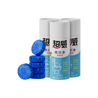 超威 易冲净 洁厕块 易净洁厕宝 40g 18个