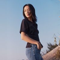 Levi's李维斯 女士斜肩修身短袖T恤 006QG