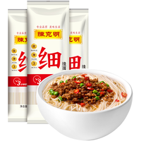 陈克明 宽细圆挂面待煮早餐手工拌面汤面炒面劲道营养面条500g五斤