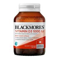  BLACKMORES/澳佳宝 维生素片 【1瓶 贵在运费】维生素d3 200粒