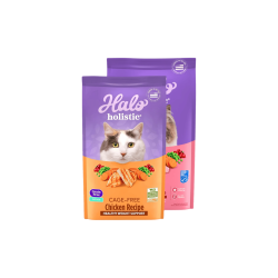 HALO 猫粮 健美鸡肉味 10磅 成幼猫通用