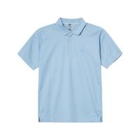 adidas 男子简约logo透气运动休闲短袖POLO衫