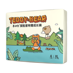 泰迪熊 探险家2.0特薄拉拉裤 XL8片
