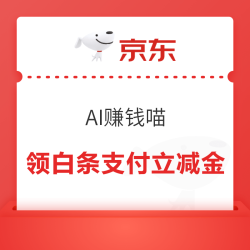 京东 AI赚钱喵 互动抽奖 实测白条支付立减0.88元