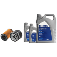 MAHLE/马勒 全合成 汽车保养套餐 6L小保养单次卡 5W-40