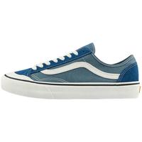 VANS 范斯 蓝白配色 低帮帆布板鞋