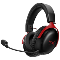 HYPERX 无线蓝牙 游戏耳机 飓风3加强版无线游戏耳机 黑红