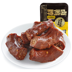 周黑鸭 卤鸭脖 甜辣味 485g 休闲零食