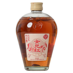 女儿红 女兒红 枸杞黄酒 半干型 绍兴黄酒 500ml 单瓶装